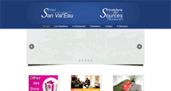 Desktop Screenshot of hostellerie-des-sources.com